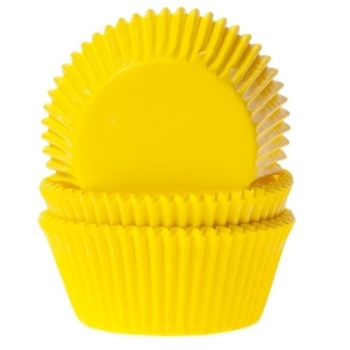 Cupcake Baking Cases - Yellow